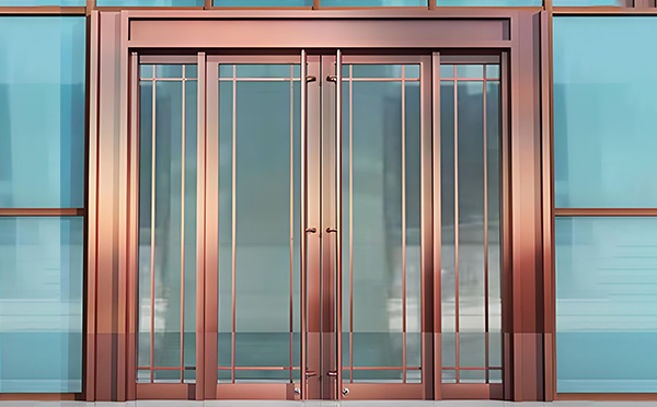 疏附玻璃地弹门