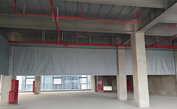 疏附防火布挡烟垂壁