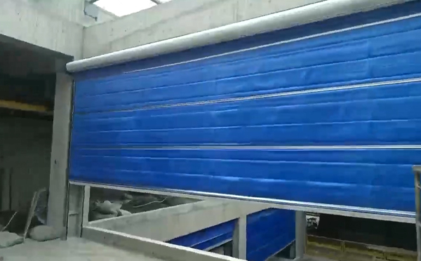 大型物流园区完成疏附防火门整体安装工程