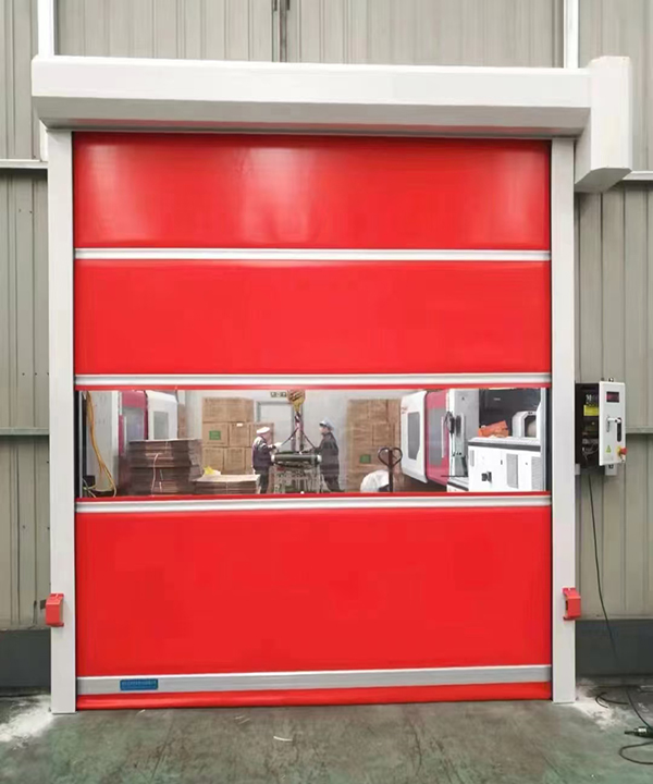 疏附快速疏附卷帘门提升电子制造厂房分区管理效率